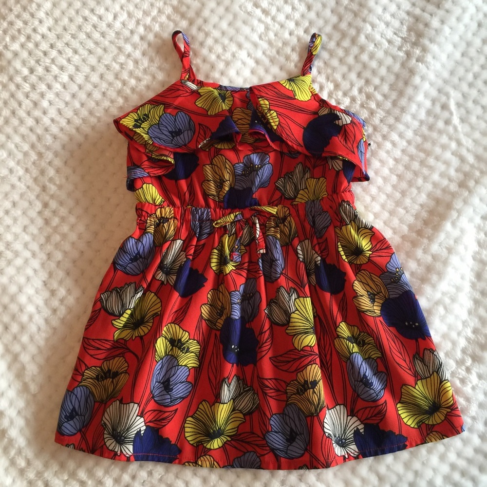 Girls floral dress. 18 months.